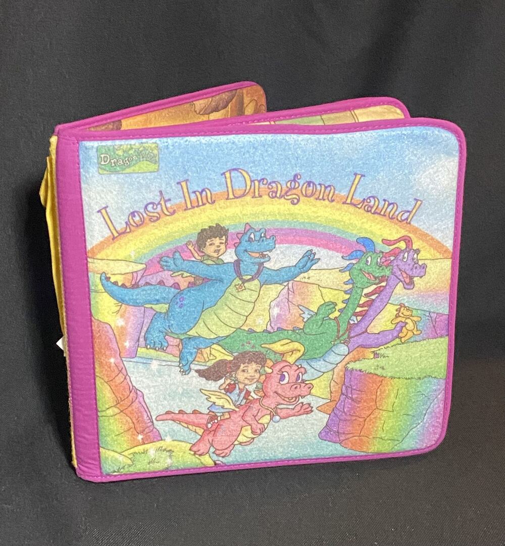 Vintage 2002 SoftPlay Dragon Tales Lost In Dragon Land Felt Play Set